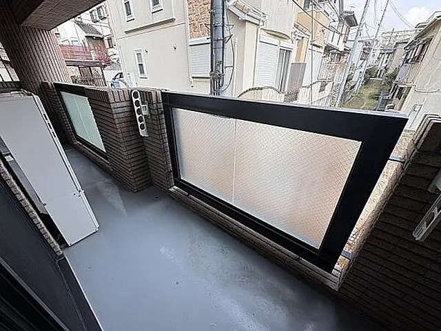 ロイヤルスパークル六甲２のバルコニー