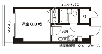 【間取り】 | スクエア千駄木