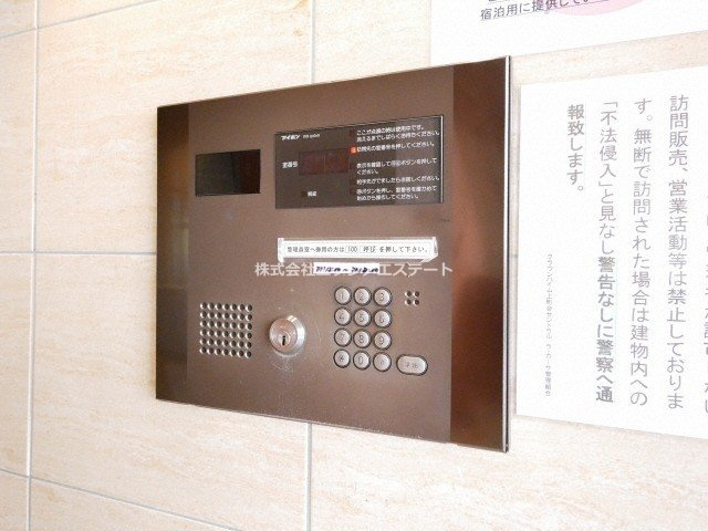 クラウンハイム上町台セントラル　ラ・カーサのセキュリティ