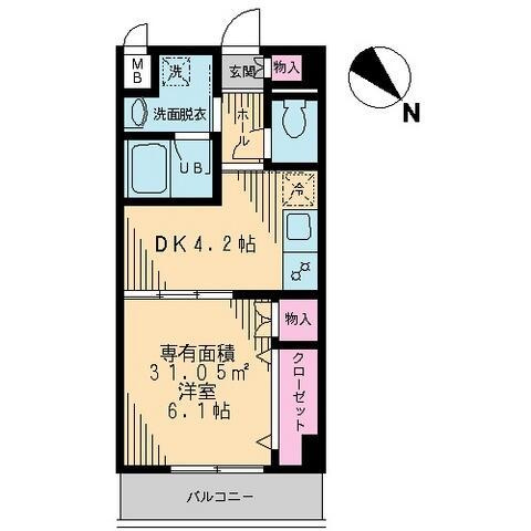 【間取り】 | メゾンドソレイユⅤ