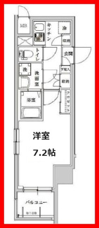 【間取り】 | ライジングプレイス浅草イースト