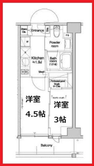 【間取り】 | プラウドフラット墨田曳舟ディアージュ