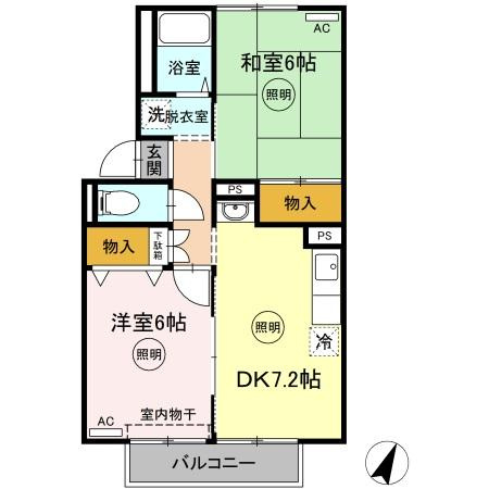 【間取り】 | リッジウッド９０ C棟