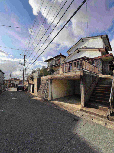 筑紫野市石崎3丁目　売り土地の前面道路含む現地写真|前面道路含む現地写真です