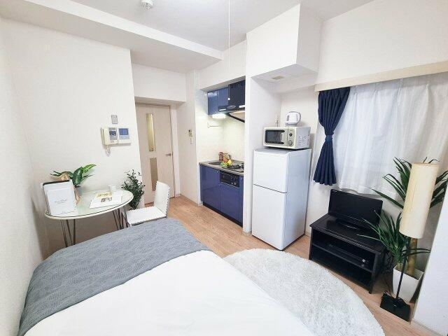 ガラステージ五反田の洋室|ワンルームタイプのお部屋です