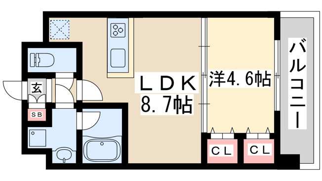 【間取り】 | シティスパイア西中島