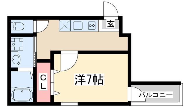 【間取り】 | フジパレス垂水町5番館
