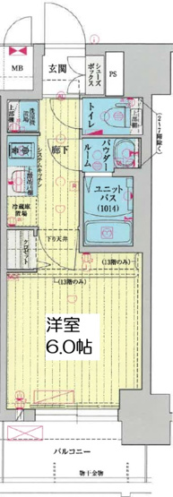 【間取り】 | ファステート難波ミライズ