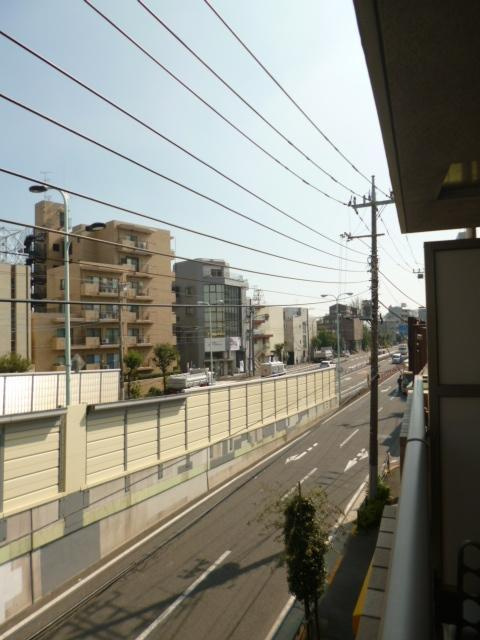 プレール学芸大学弐番館の展望|バルコニーからの眺め