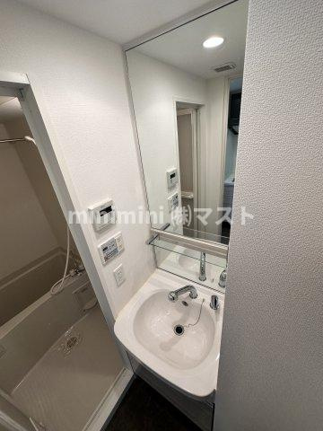 プレサンス福島ニューゲートの洗面所|※別号室参考写真