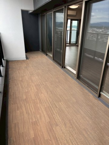 ポレスター吹上のバルコニー