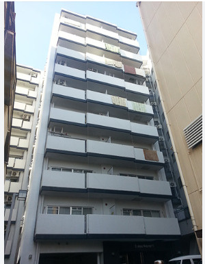 シャトー元町　波除小学校の外観パース|シャト―元町　外観パース