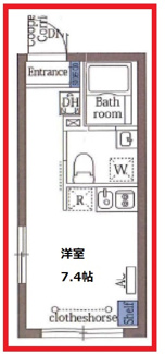 【間取り】 | ラフォート上野根岸