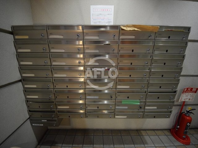 エイペックス松屋町ヴァンデュールのその他共用部分|エイペックス松屋町ヴァンデュール　メールボックス