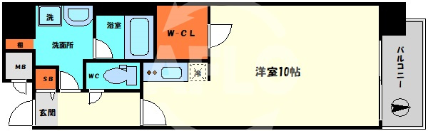 ビエラコート内久宝寺の間取り