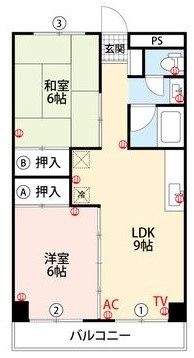 セキレイマンション大手町の間取り|使い勝手の良い間取りです♪