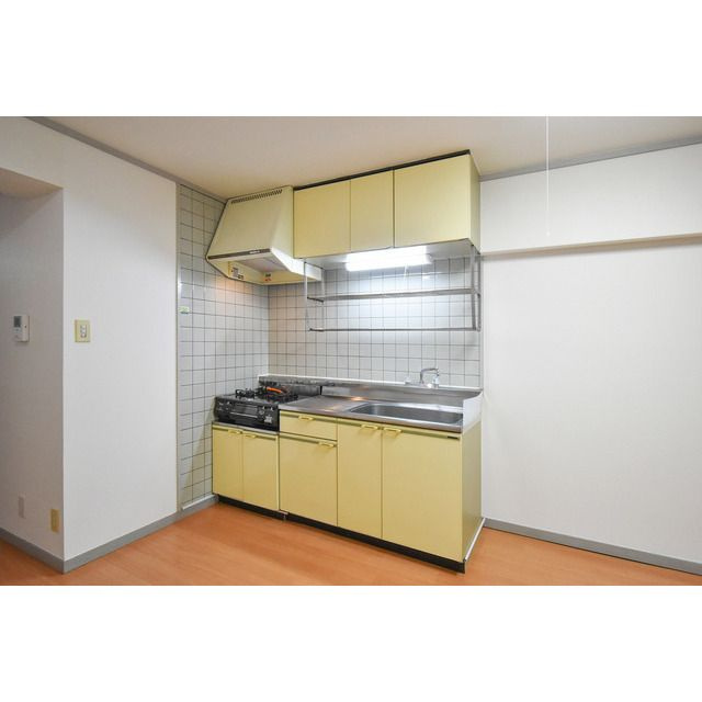 セキレイマンション大手町のキッチン|２口コンロ設置可能です★