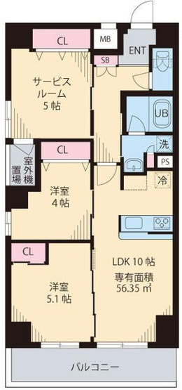 【間取り】 | コルザＫⅡ | 間取り