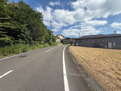 【前面道路含む現地写真】 | さくら市桜ヶ丘　売り土地