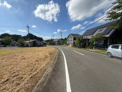 【前面道路含む現地写真】 | さくら市桜ヶ丘　売り土地