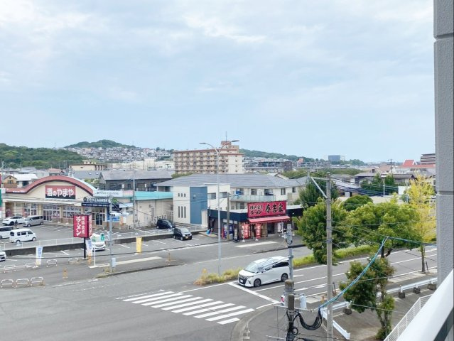 ペルル志免中央セリーズの展望|バルコニーからの眺望です！