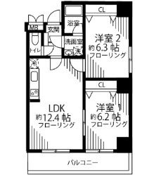 SKY RESIDENCE 1の間取り