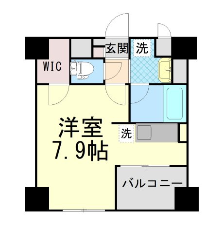カノン甲南山手の間取り