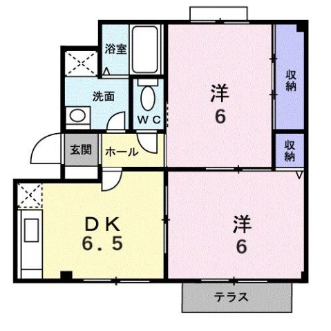 【間取り】 | アミール立川Ⅰ