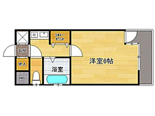 ピュアドーム平尾アークスの間取り