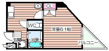 【間取り】 | プレジール福島