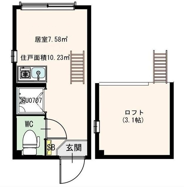ミストラルの間取り