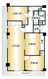 【間取り】 | インプルーブ天六　豊崎東小学校区 | インプルーブ天六　間取り