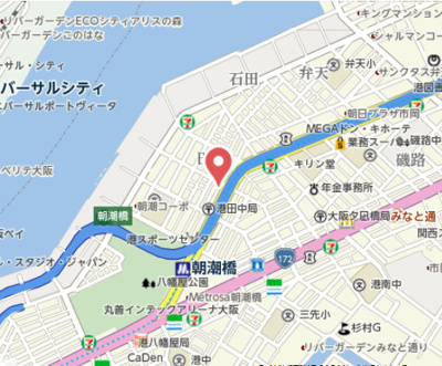 【地図】 | エイペックスみなとセントラルアベニュー