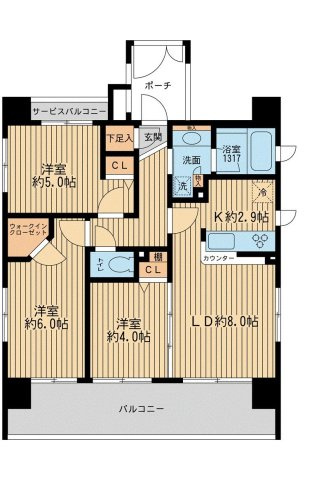 【間取り】 | エコロジー錦糸町レジデンス | 間取り