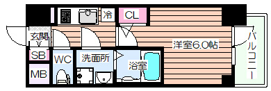 【間取り】 | エスリード弁天町NORTH RESIDENCE