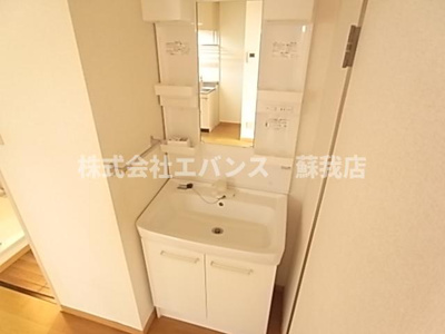 【洗面所】 | ドレミハウスドゥー | スペースが確保できる洗面所です