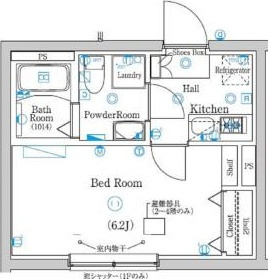 【間取り】 | ラフィスタ品川西大井