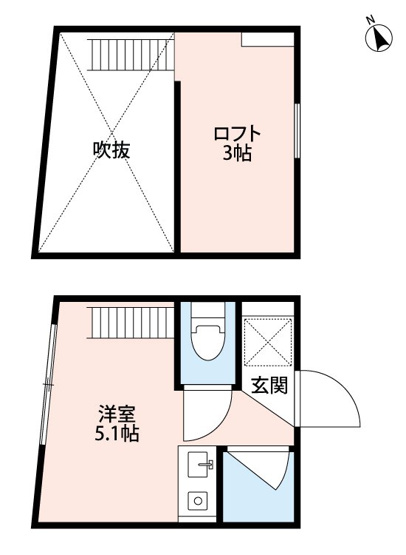 【間取り】 | アジュール荻窪