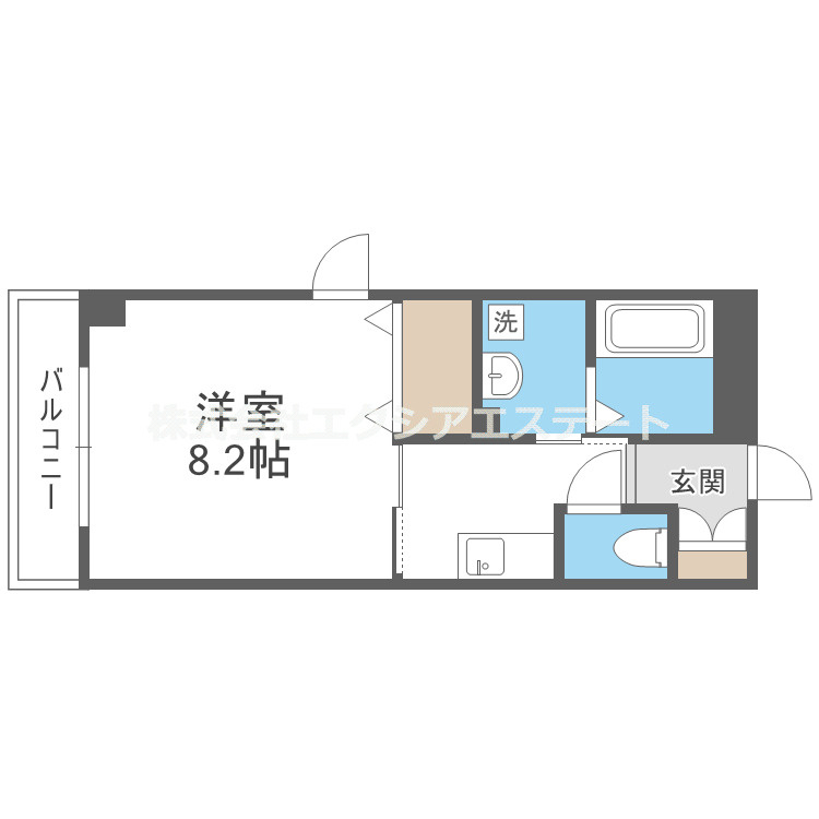 ラシーヌ御崎の間取り