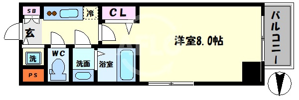 レジュールアッシュ天王寺堂ヶ芝の間取り|レジュールアッシュ天王寺堂ヶ芝　間取り