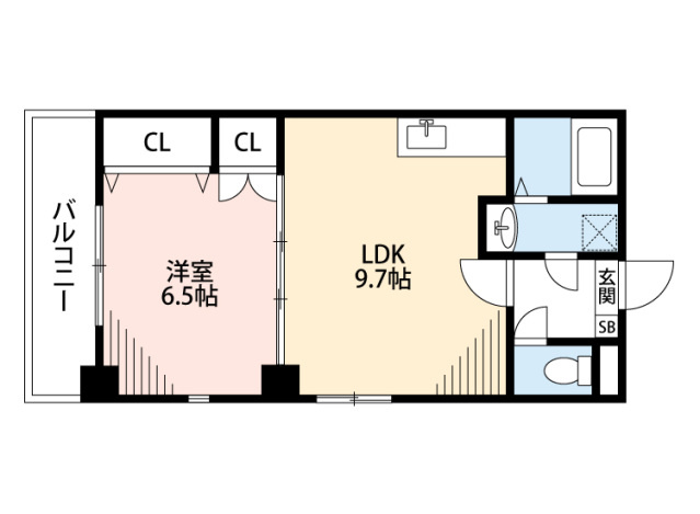 【間取り】 | エミネンス住吉