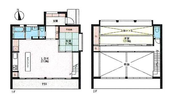 【間取り】 | 福島市八木田字並柳店舗事務所