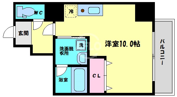 レジデンス釣鐘の間取り|レジデンス釣鐘　間取り