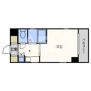ドミール堺筋本町の間取り|ドミール堺筋本町　間取り