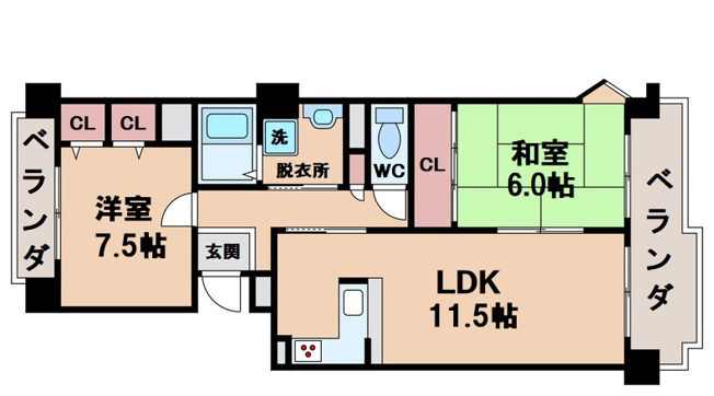 【間取り】 | あべのセレサ