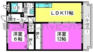 【間取り】 | エントピア那珂川２