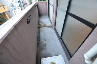 神戸市灘区永手町２丁目の賃貸マンションのバルコニー