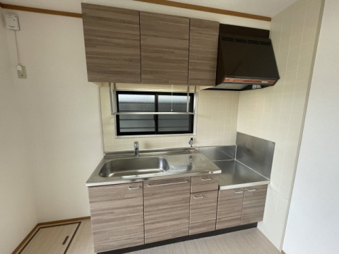 芦屋市三条町の賃貸マンションのキッチン