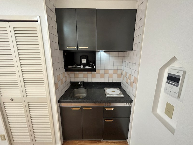 芦屋市平田町の賃貸マンションのキッチン