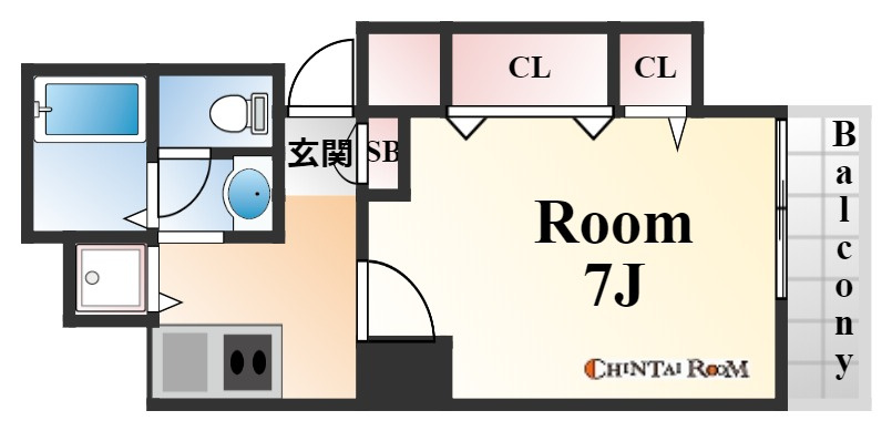 プライムライフ御影の間取り